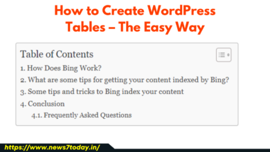 How to Create WordPress Tables – The Easy Way