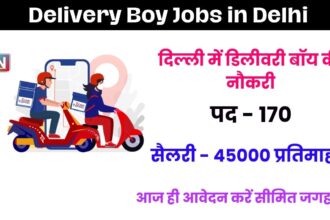 Delivery Boy Jobs in Delhi